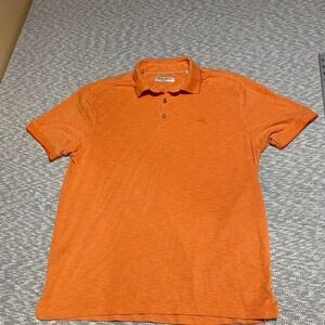 Tommy Bahama island zone orange polo shirt Size L. SKU-A467